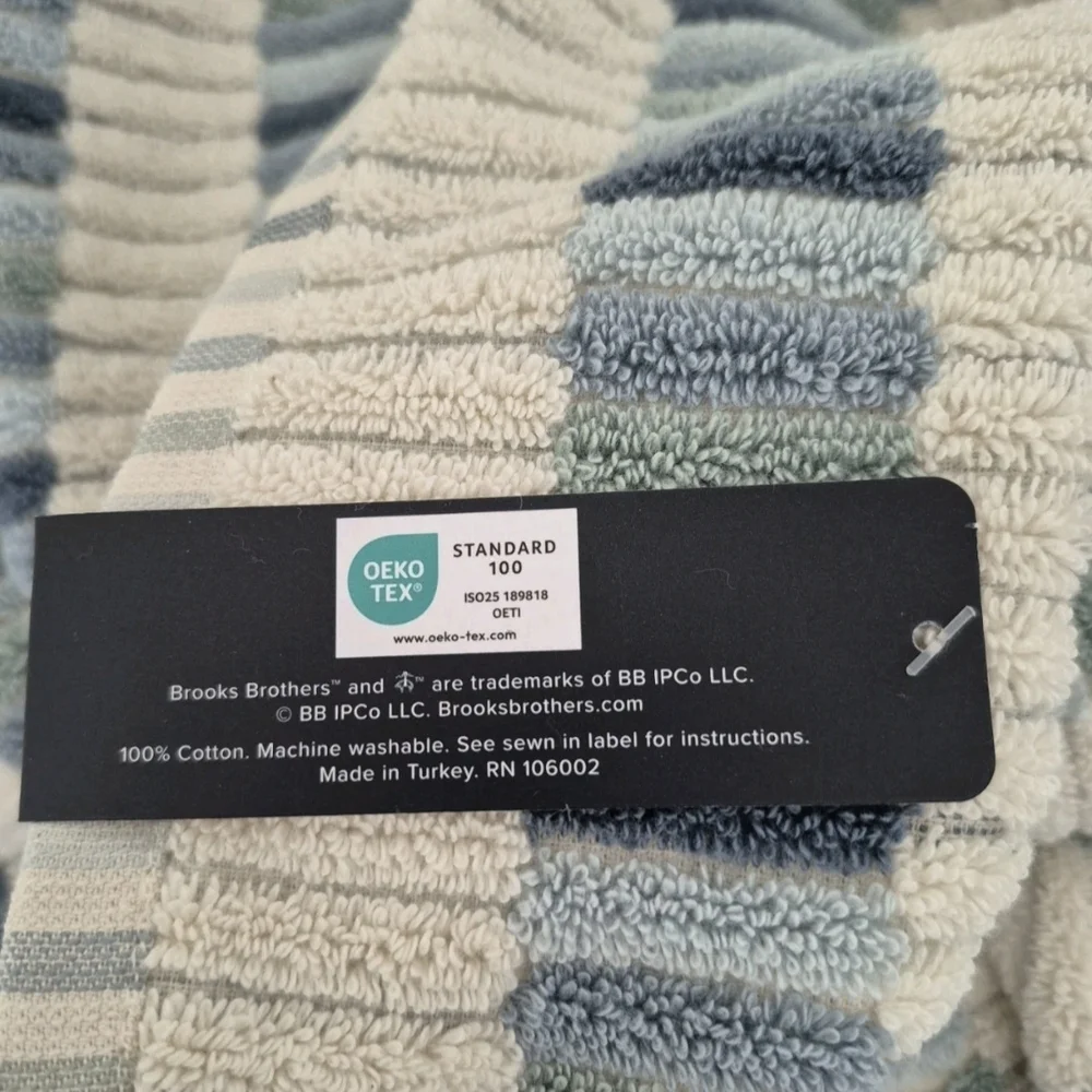 2pc NEW premium Colorful multi-colored striped Turkish Bath Towel 100% Cotton
